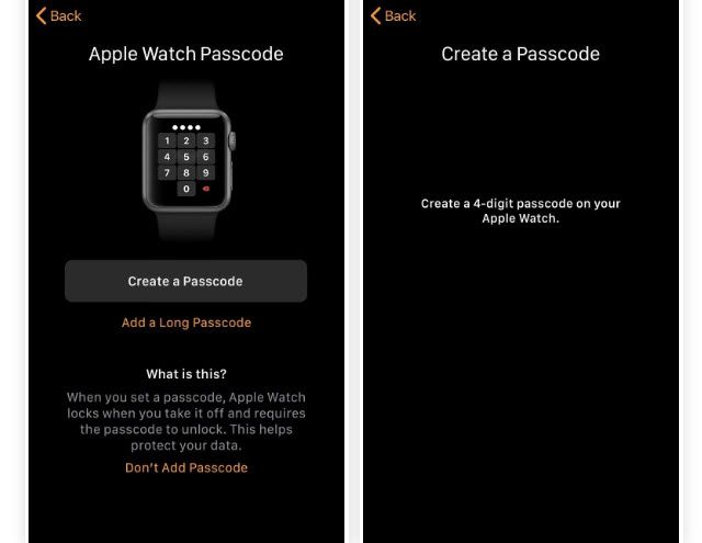 Hoe Apple Watch te vergrendelen met behulp van een schermafbeelding met toegangscode