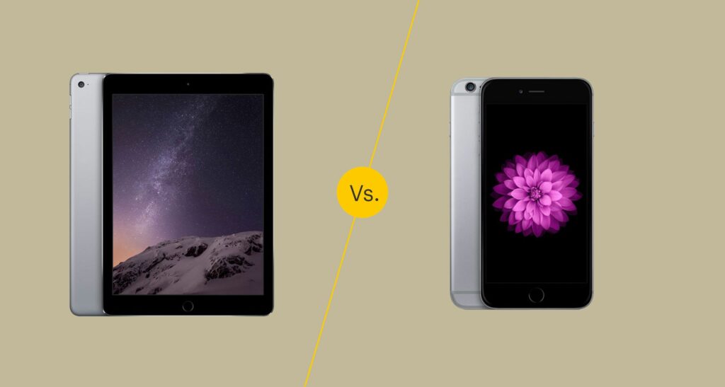iPad Air 2 vs iPhone 6 Plus 0be4ad69799a4dd4991c2b426bd94bb3