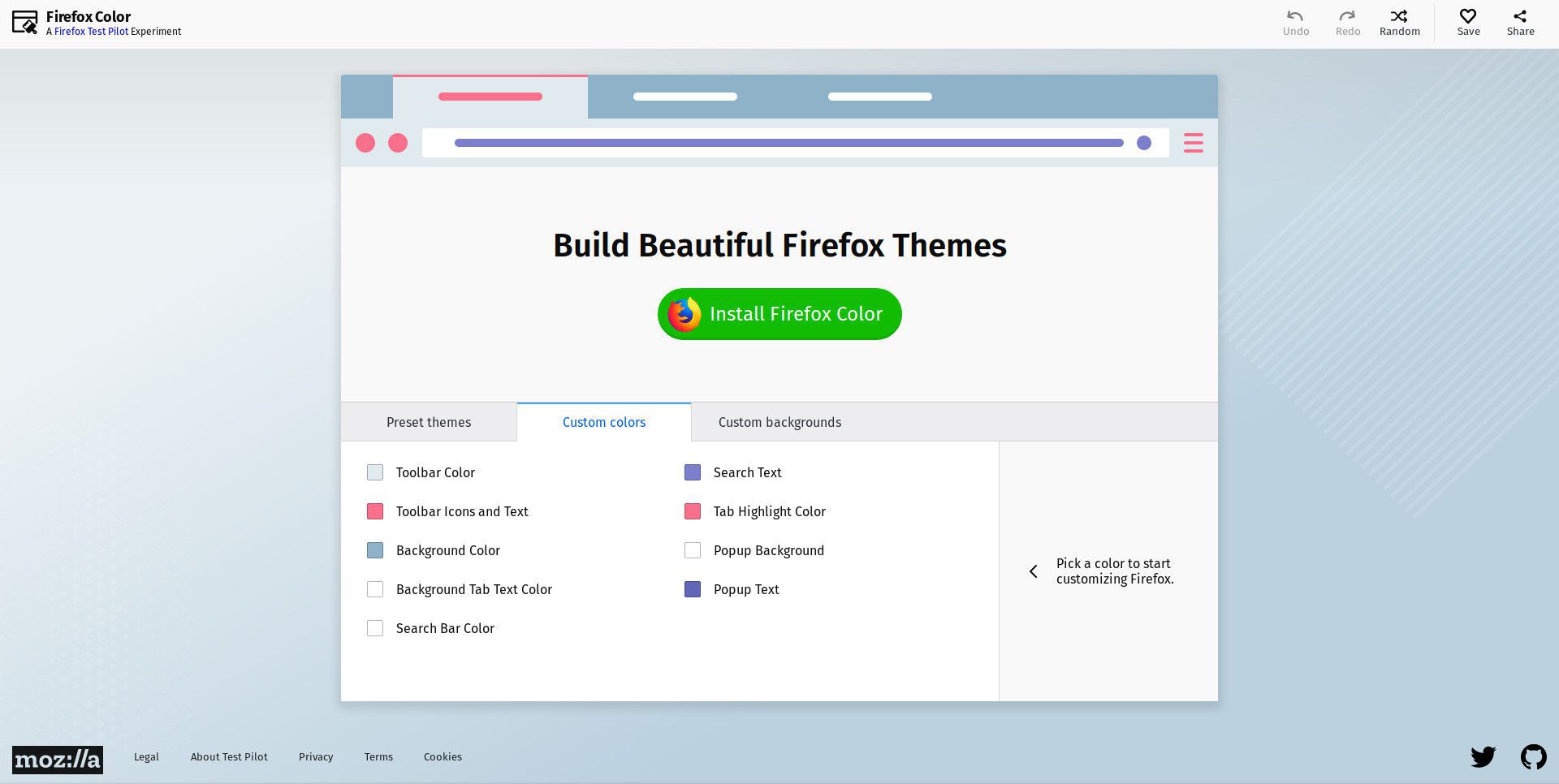 Firefox Color-website.