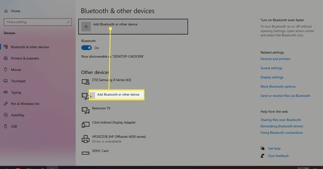 Bluetooth-apparaat toevoegen
