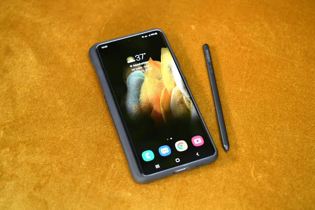 Galaxy S21 Ultra met S Pen