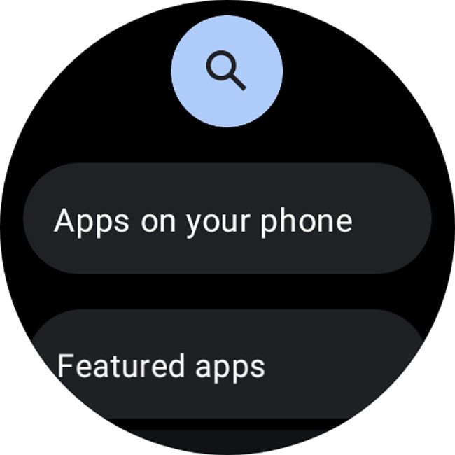 Apps op je telefoon gemarkeerd op een Galaxy-horloge.