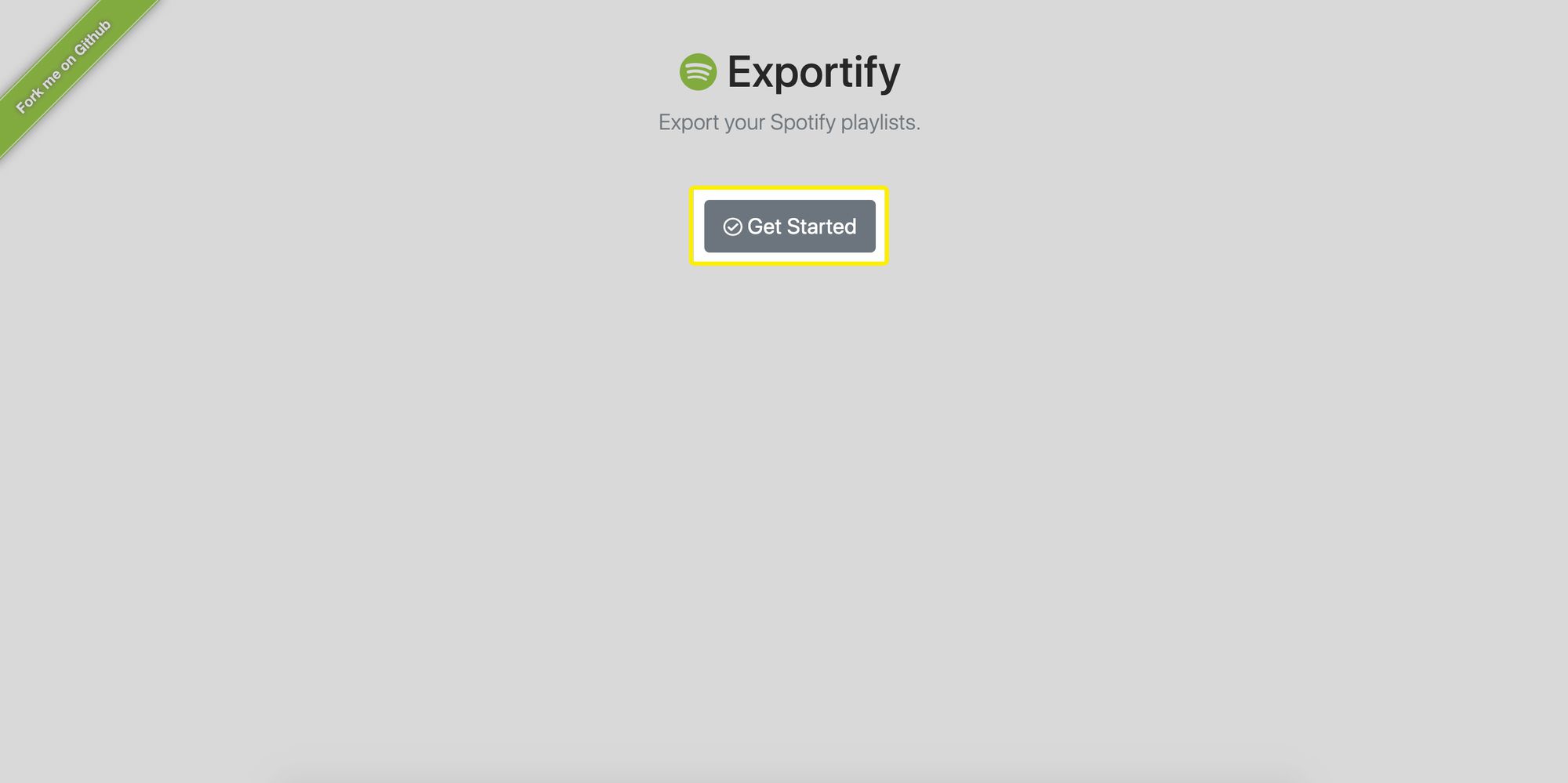 Spotify exportify Aan de slag
