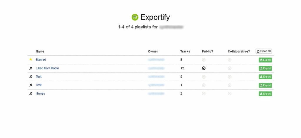 Exportify Saving Spotify Playlists 56a67f1d3df78cf7728eafd6
